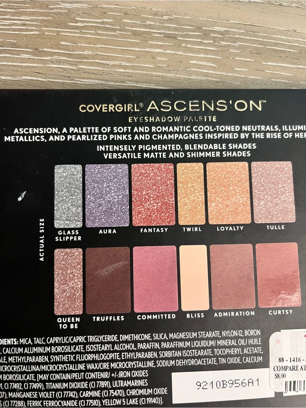 COVERGIRL Ascension Eyeshadow Palette — White and Gold Accents